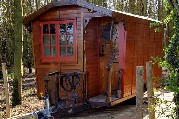 Stay in the Woods in the Countryside in Our Shepherd's Hut